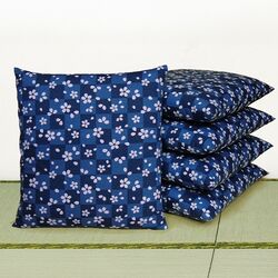 市松さくら座布団カバー5枚組