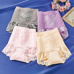 お腹押さえ安心ショーツ4色組