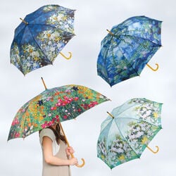 名画木製ジャンプ傘