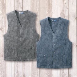 高島ちぢみ 涼感ベスト