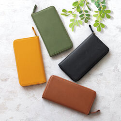 豊岡工房 牛革長財布