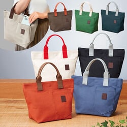 倉敷産帆布手提げバッグ