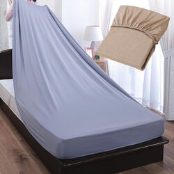 ストレッチ防水のびのびボックスシーツ