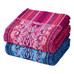 今治タオルブランド付多色使いタオルケット