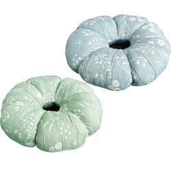 ボリュームたっぷり円座クッション2個組