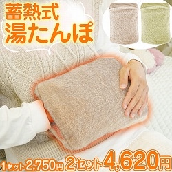 蓄熱式 電気湯たんぽ