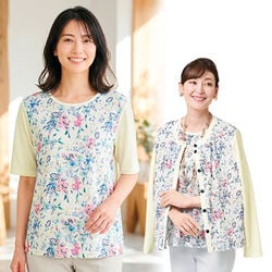 花柄エレガンスアンサンブル