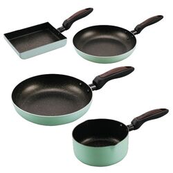 IH対応マーブルフライパン4点セット