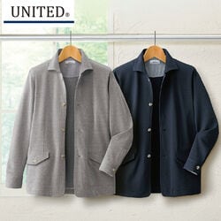 ユナイテッド 軽やかニットジャケット