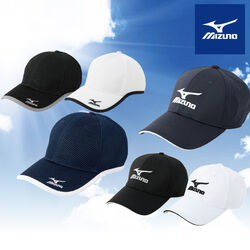 ミズノ 猛暑対策！水に浸すクールホールドメッシュキャップ