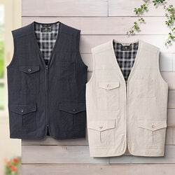 ジャックブラウン サッカー生地軽量ベスト