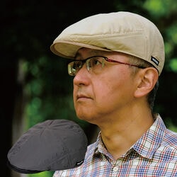 ハンドワーク 被る日傘 遮熱ハンチング