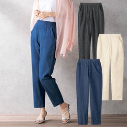さらっと軽くて美らくデニムパンツ