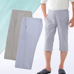 麻入ステテコリラックスパンツ