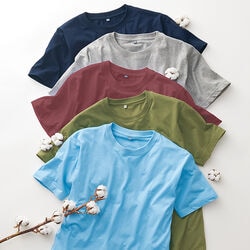 インド綿100％ 柔らかTシャツ