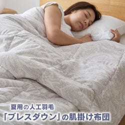 ブレスダウンの肌掛け布団