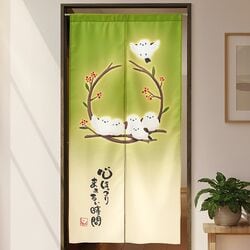 シマエナガのれん