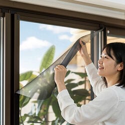 取り付けらくらく 酷暑バリアネット