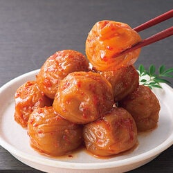 紀州南高梅キムチ梅（おまけ蜂蜜梅付き） 4パックセット