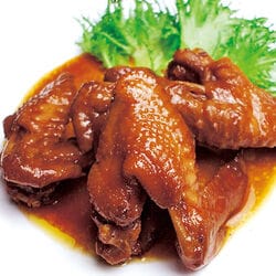じっくり煮込んだやわらかい手羽煮 7袋セット