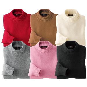 毛100％ウォッシャブルセーター