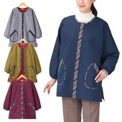 久留米織キルトスモック