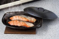 萬古焼ふた付こんがりプレート