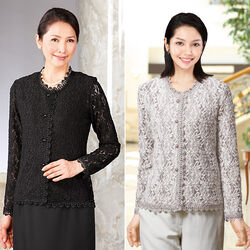 総レースジャケット