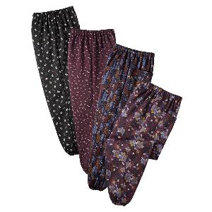 色・柄おまかせ裏起毛和柄もんぺ2本組