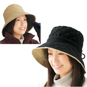 防水防寒リバーシブル帽子「暖暖暖」