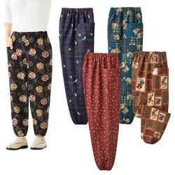 色・柄おまかせ綿100％和柄もんぺ2本組