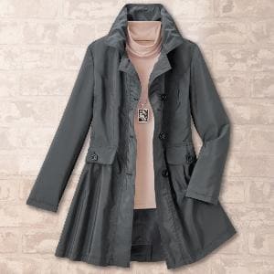 デザインロングジャケット