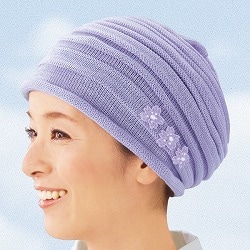 宇野千代 おしゃれヘアーキャップ