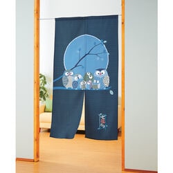 のれん 七福ろう（青）