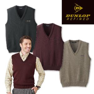 ダンロップ・リファインド 日本製ウール混ベスト
