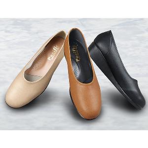 日本製ふんわりのびのびパンプス