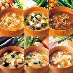 カロリー専科生粋寒天と野菜のおみそ汁 たっぷり 6種×5袋 合計30袋