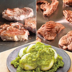 厚切り牛たんセット+ずんだ餅
