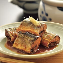 骨まで食べられるさんま生姜煮 8袋セット