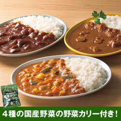 新宿中村屋プチカレーセット 野菜カリー付き: 食品・スイーツ