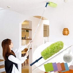 ホコリが付きにくくなる魔法のモップ