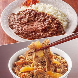 松屋 牛めし・カレーセット