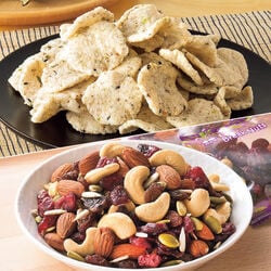 黒胡麻いわしせんべい+ブレイクナッツセット