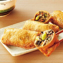 枝豆とひじきの味付けいなり 6袋セット