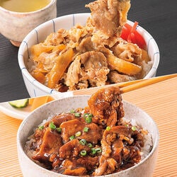 めちゃ旨！牛丼の具5袋・炙り牛カルビ丼の具5袋
