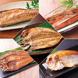 国産骨までやわらか干物 5種セット