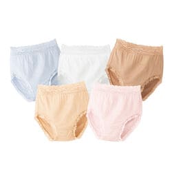 ガーゼニットショーツ5色組