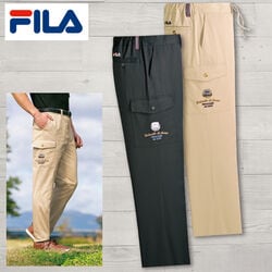 フィラ すっきり見える楽らくカーゴパンツ2色組