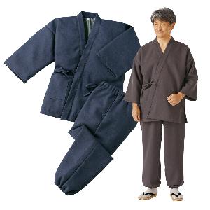 「ナノヒーティング」使用裏起毛作務衣