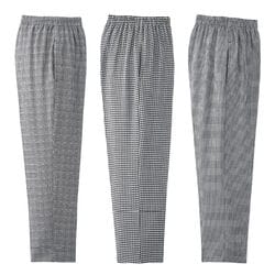 UV加工格子柄フリーパンツ3柄組